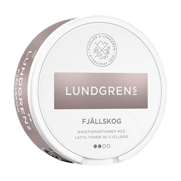 Lundgrens Fjällskog nicotinezakjes