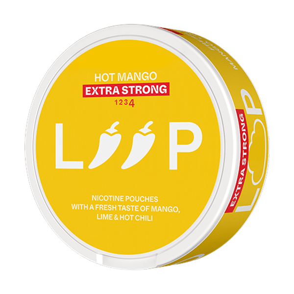 LOOP Hot Mango Xtra Strong nicotine pouches