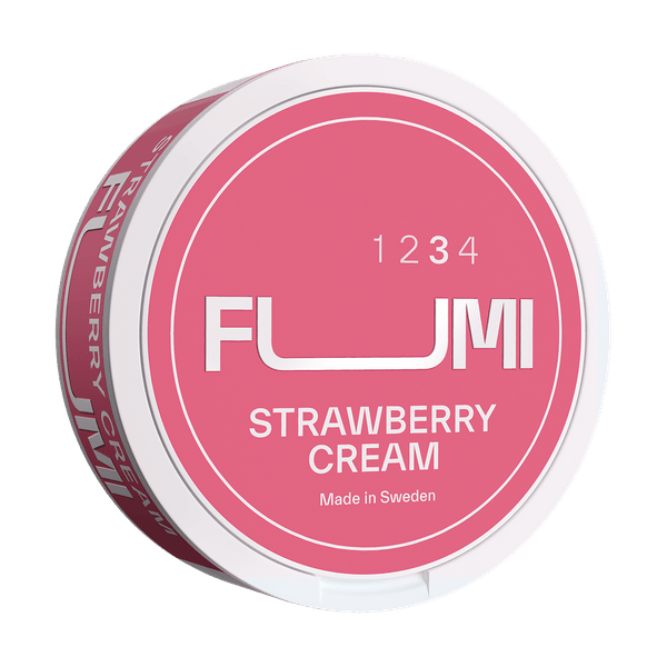 FUMI Strawberry Cream Strong nicotine pouches