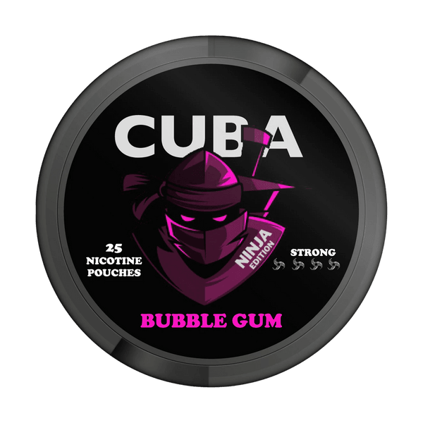 CUBA Ninja Bubblegum nicotine pouches