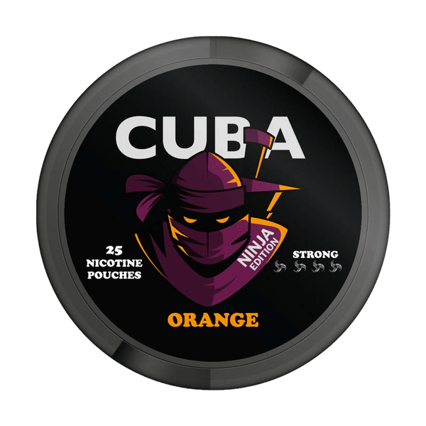 CUBA Ninja Orange nicotine pouches