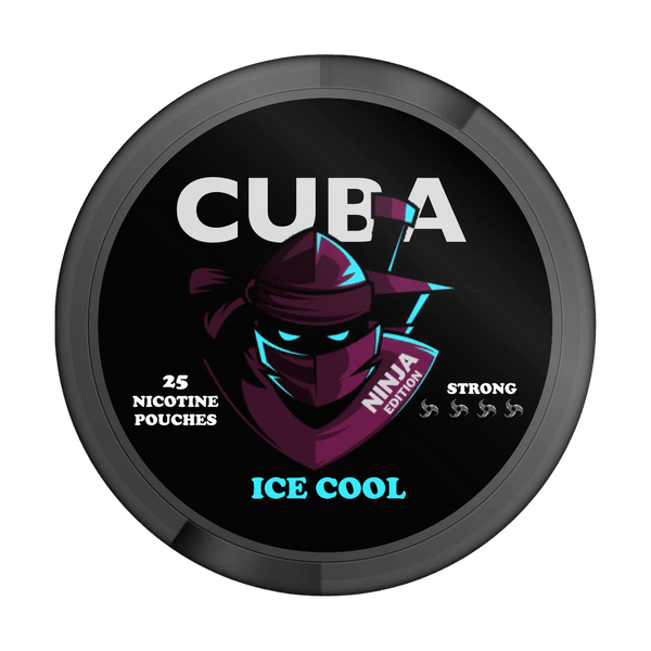 CUBA Ninja Ice Cool nicotine pouches