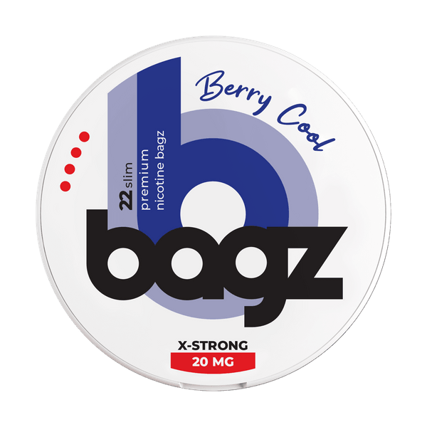 Bagz Berry Cool Max 20mg nicotinezakjes