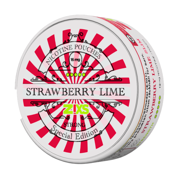 ZIXS Strawberry Lime nicotinezakjes