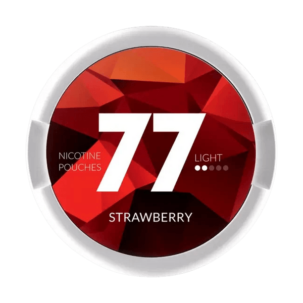 77 Strawberry Light nicotine pouches