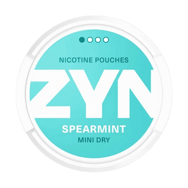 ZYN Spearmint Mini Dry Light nicotine pouches