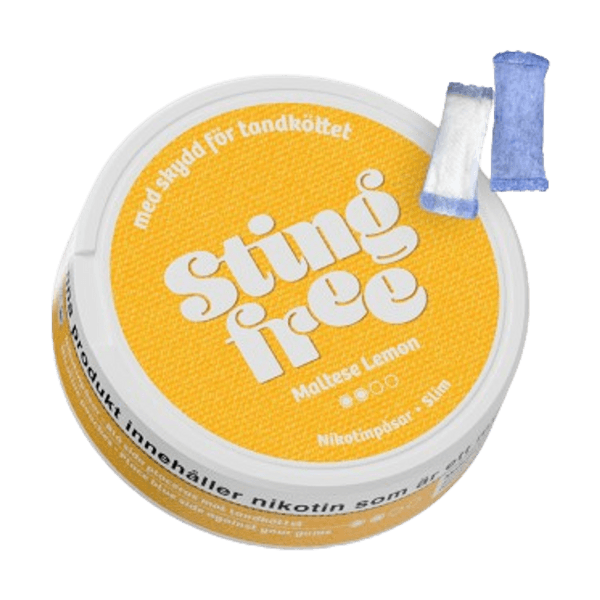 STING FREE Maltese Lemon nicotinezakjes