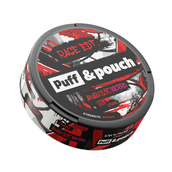 Puff and Pouch Puff & Pouch Anabolic Berry nicotinezakjes