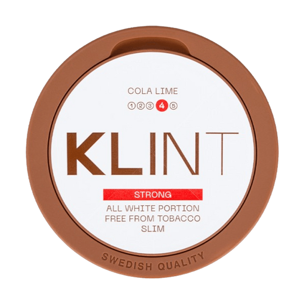 KLINT Cola Lime Strong nicotinezakjes