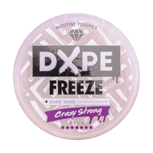 DXPE Freeze Crazy Strong nicotinezakjes