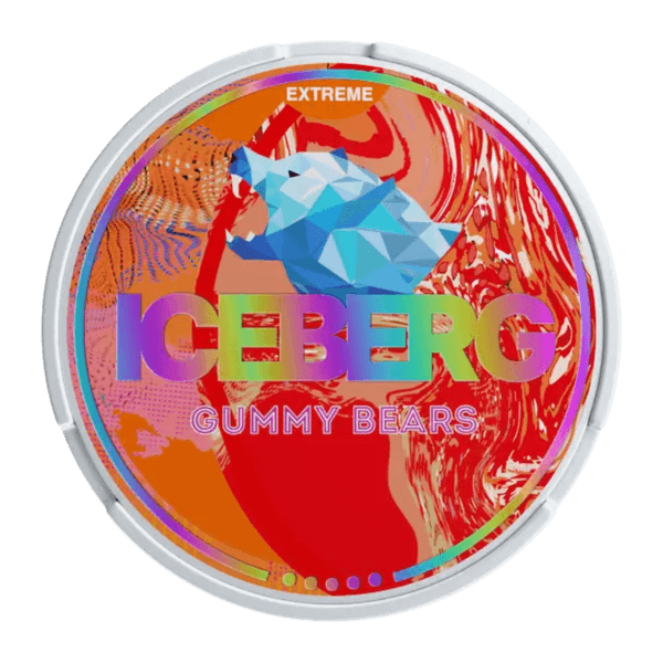 ICEBERG Gummy Bears Extreme nicotinezakjes