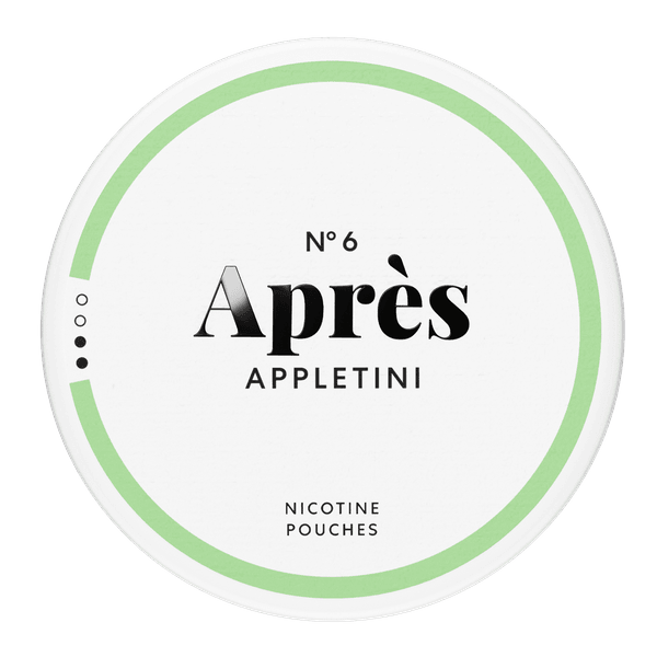 Après Appletini nicotinezakjes