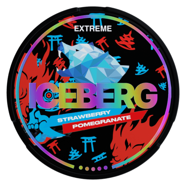 ICEBERG Strawberry Pomegranate Extreme nicotinezakjes