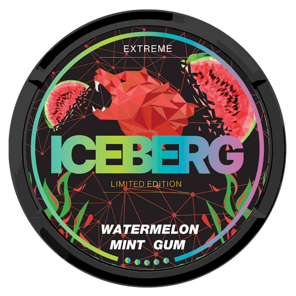 ICEBERG Watermelon Mint Gum Extreme nicotinezakjes