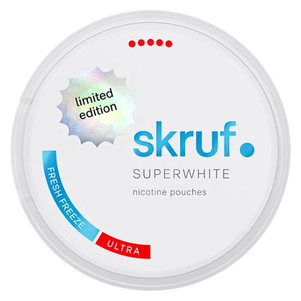 SKRUF SKRUF Superwhite Fresh Freeze nikotiinipussit