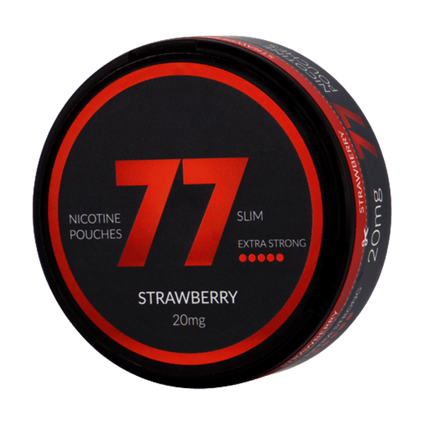 77 Strawberry Medium nicotine pouches